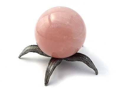 Pewter Starfish Crystal Holder