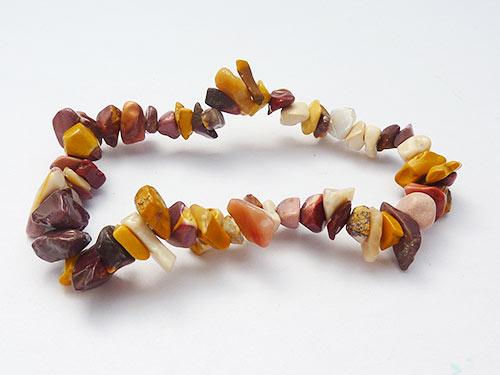 Single Strand Chip Bracelet - Mookaite