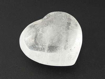 Clear Quartz Heart 4.5cm