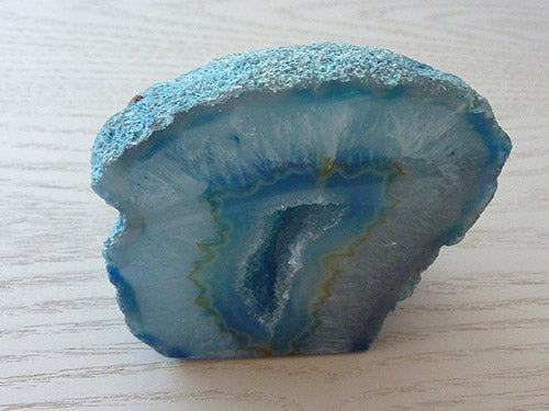 Agate Geode - Blue