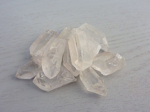 Natural Clear Quartz Pieces - Small