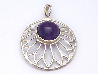 Sundisc with Amethyst
