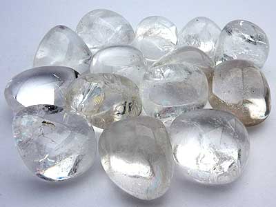Clear Quartz Tumbled Stones