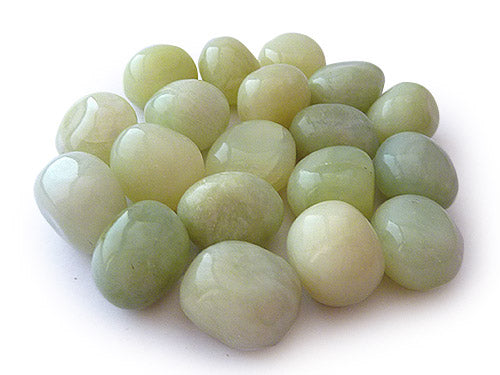 New Jade Tumbled Stones