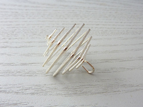 Sterling Silver Pendant Crystal Holder