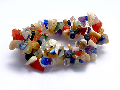 Triple Chip Bracelet - Multi-colour