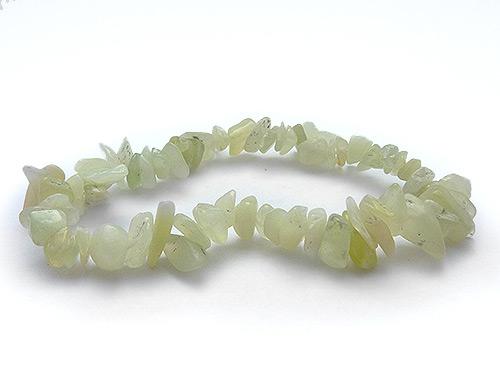 Single Strand Chip Bracelet - Jade