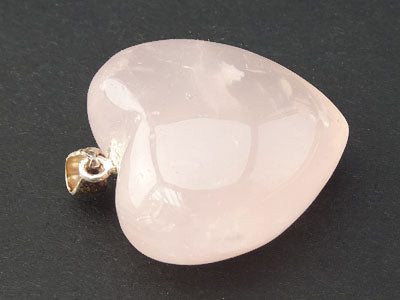 Rose Quartz Heart Pendant