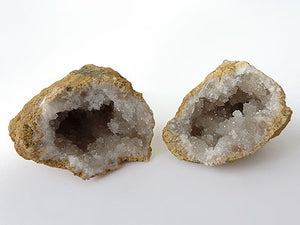 Cracked Quartz Geode B (2 piece)