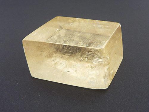 Golden Calcite Rhombic Cubes - Polished C