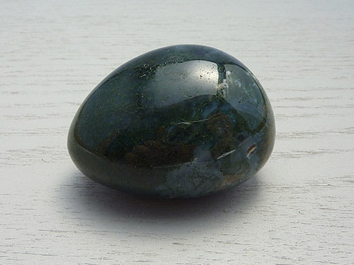 Moss Agate - Large Tumbled Stone A