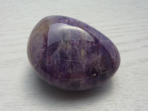 Chevron Amethyst - Large Tumbled Stone