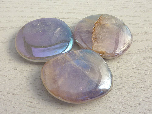 Amethyst Aura Smoothstone