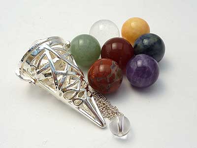 Chakra Pendulum Set