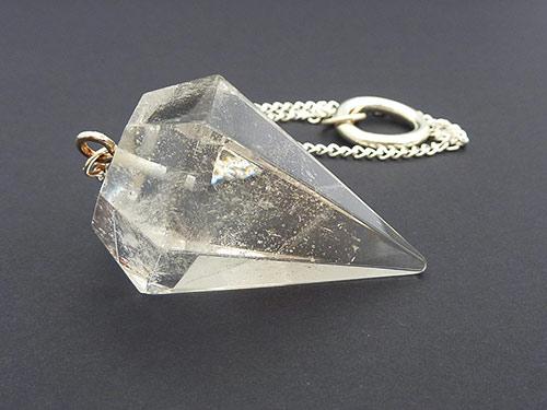 Clear Quartz Pendulum