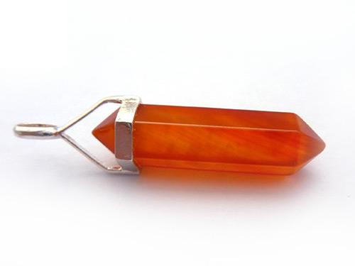 Carnelian Double Terminated Pendant
