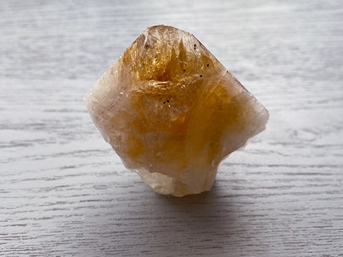 Citrine Flat Bottom Point