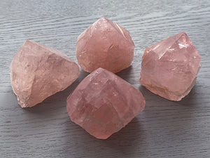 Rose Quartz Flat Bottom Point