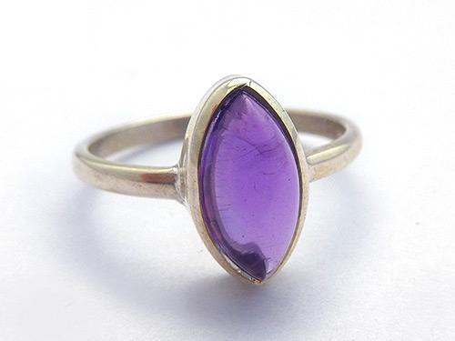 Amethyst Marquis Ring