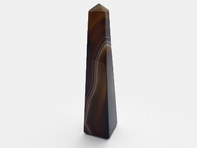 Agate Obelisk - Natural