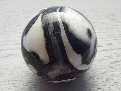 Fossil Shell Jasper Sphere - 6cm dia