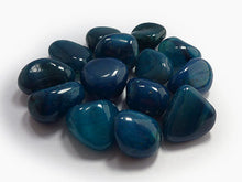 Agate - Teal Dyed Tumbled Stones