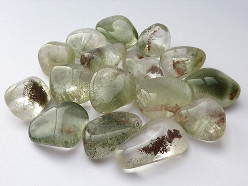 Chlorite Included Quartz - Tumbled Chlorite Included Quartz - Tumbled