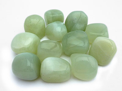 Jade Tumbled Stones - A Grade