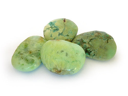 Lemon Chrysoprase Tumbled Stones