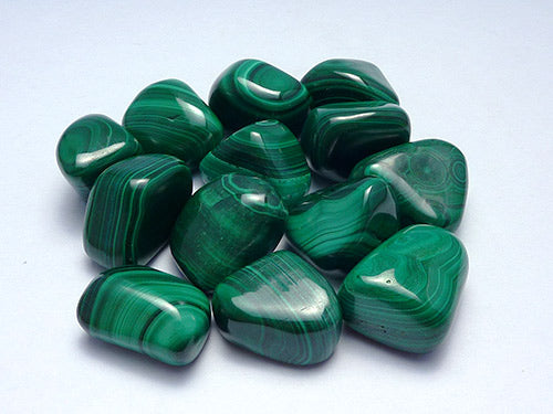 Malachite - A Grade Tumbled Stones